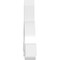 Ekena Millwork Ericson Architectural Grade PVC Gable Bracket, 36"W x 21"H x 4"D x 4"F, 14/12 Pitch GBP036X21X0404ERI00 - alternate 3